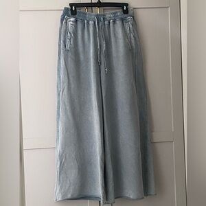 Women’s Easel Sky Blue Wide Leg Pants